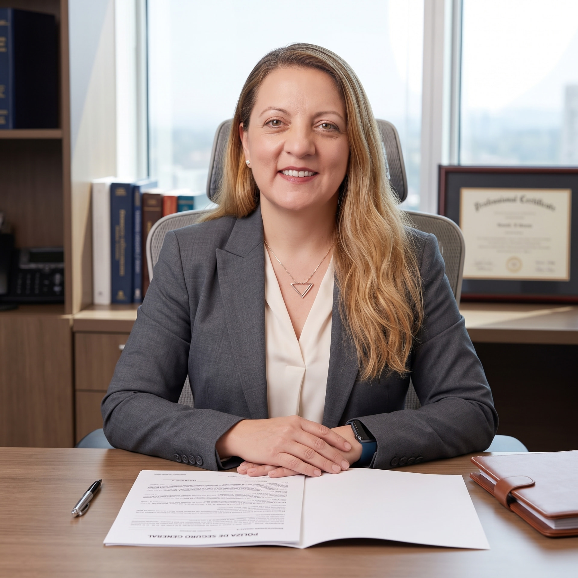 Ana Karina Pascal, agente de seguros en Hagerstown